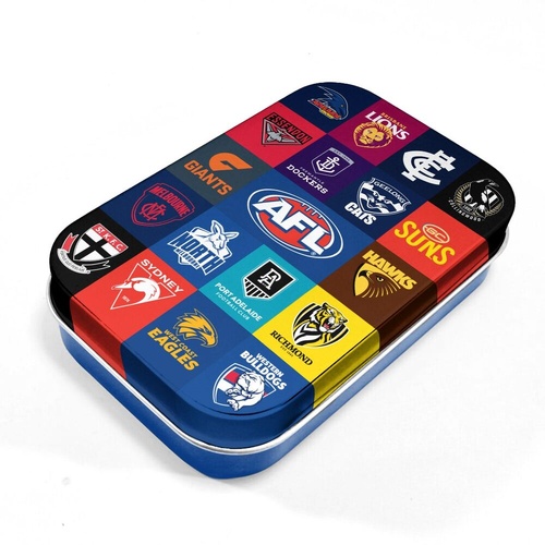 AFL All Teams Tin Box