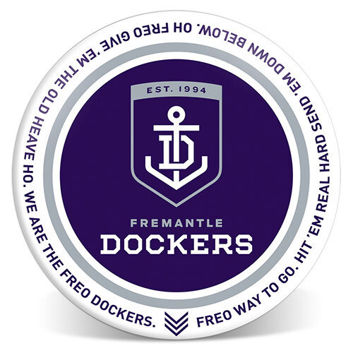 Fremantle Dockers AFL Melamine Plate