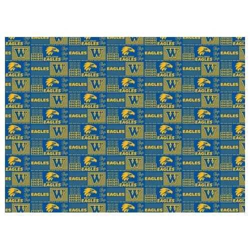 West Coast Eagles AFL Wrapping Paper