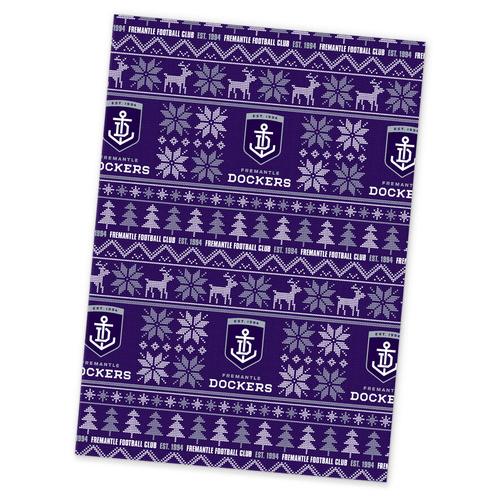 Fremantle Dockers Christmas Wrapping Paper