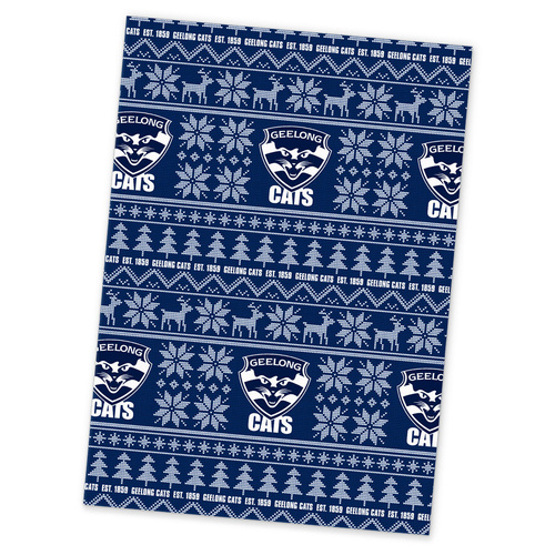 Geelong Cats Christmas Wrapping Paper