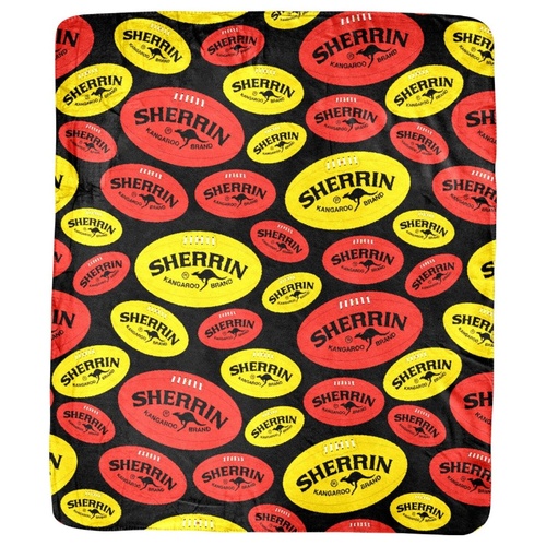 Sherrin Coral Fleece Rug
