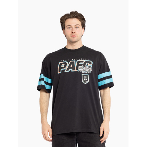 Port Adelaide Power Mens Multi Logo Tee