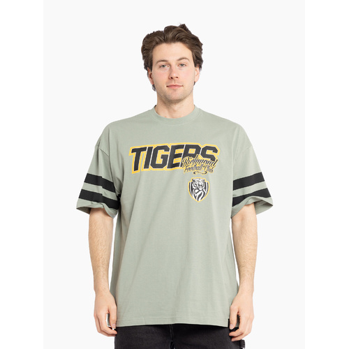 Richmond Tigers Mens Multi Logo Tee