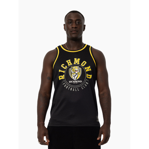 Richmond Tigers Mens Mesh Basketball Singlet