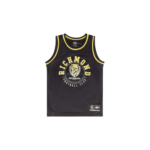 Richmond Tigers Youth Basketball Mesh Singlet