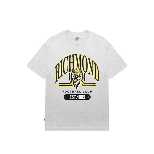 Richmond Tigers AFL Mens Vintage Arch Graphic Tee