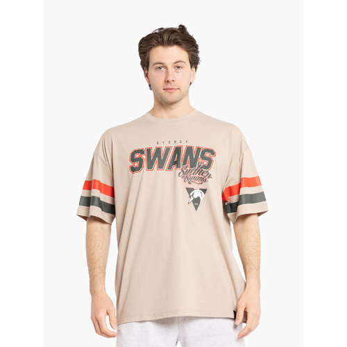 Sydney Swans Mens Multi Logo Tee