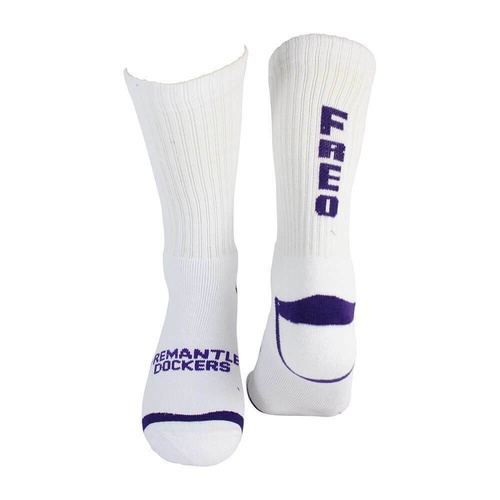 Fremantle Dockers 1 Pack Crew Socks
