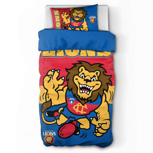 Brisbane Lions Single Doona Cover