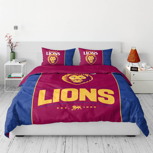 Brisbane Lions Double Doona Cover