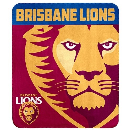 Brisbane Lions Polar Fleece Rug