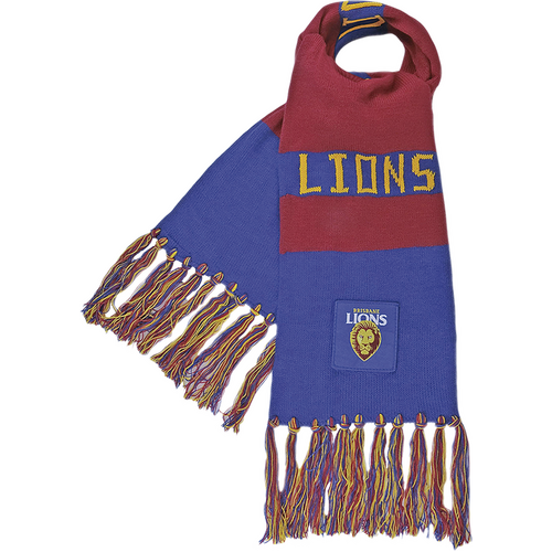Brisbane Lions Traditional Bar Scarf
