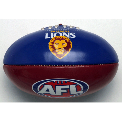 Brisbane Lions Small 20cm PVC Football