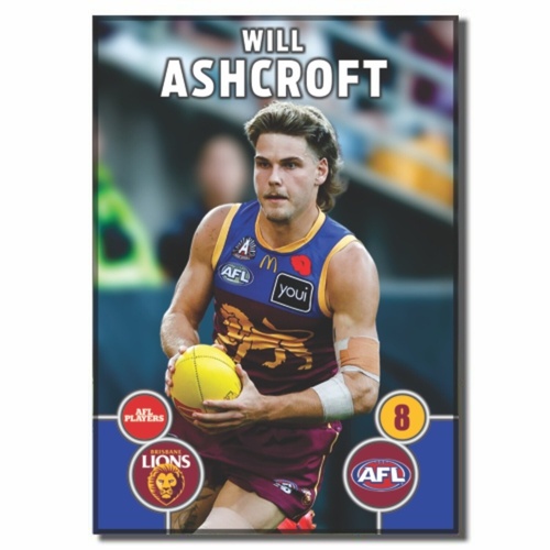 Brisbane Lions 2026 Player Action Magnet - ASCHROFT