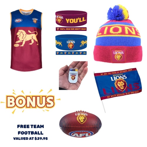 Brisbane Lions Game Day Bundle