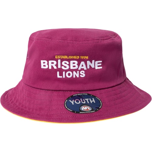 Brisbane Lions Youths Graphic Bucket Hat