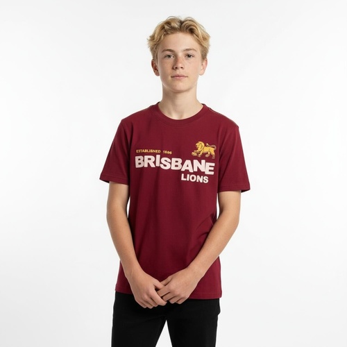 Brisbane Lions Youths Graphic Tee