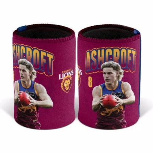 Brisbane Lions Will Ashcroft Stubby Holder