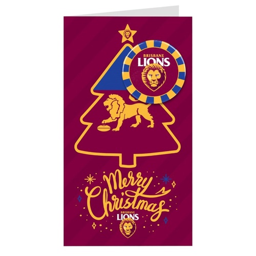 Brisbane Lions Christmas Card