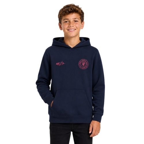 Brisbane Lions Youths Lifestyle Boxy Fit Hoodie