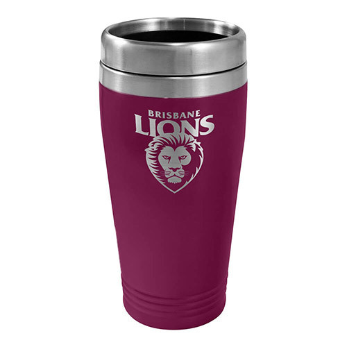 Brisbane Lions Stainless Steel Travel Mug
