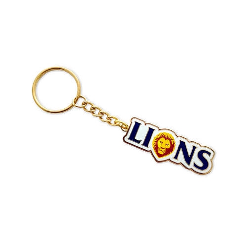 Brisbane Lions Secondary Logo Key Ring