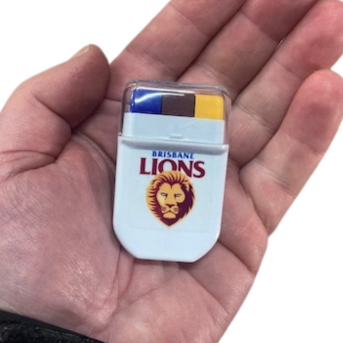Brisbane Lions Fanbrush Face Paint