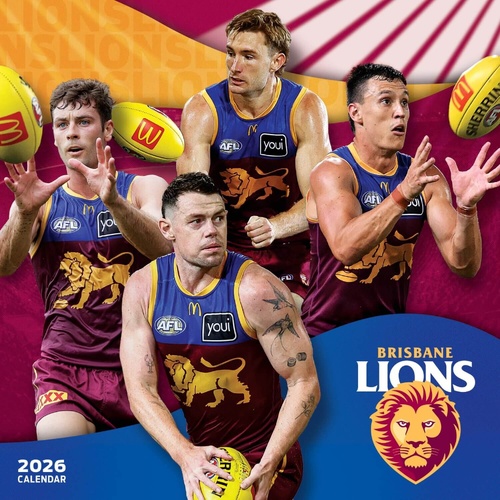 Brisbane Lions 2026 AFL Calendar