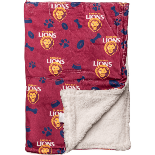 Brisbane Lions Dog Blanket
