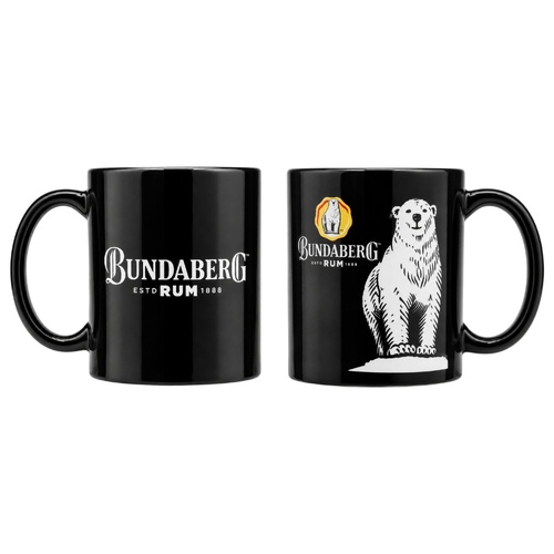 Bundaberg Rum Matte Black Coffee Mug