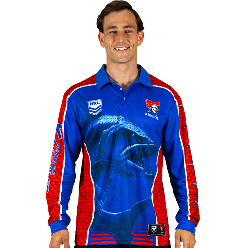 Newcastle Knights Barracuda Fishing Shirt