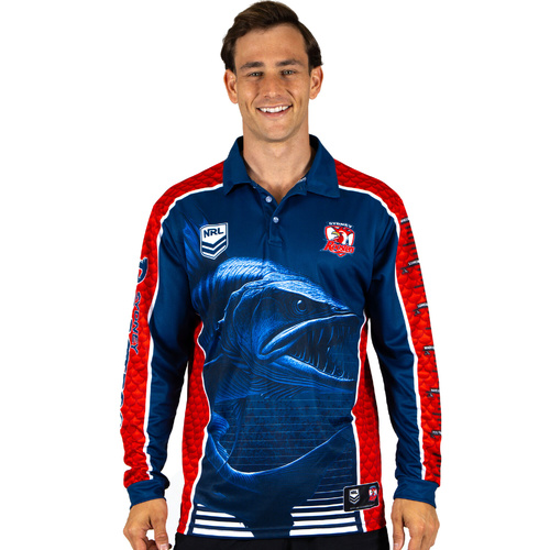 Sydney Roosters Barracuda Fishing Shirt