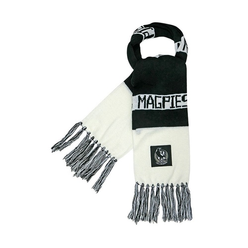Collingwood Magpies Traditional Bar Scarf