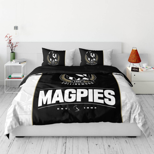 Collingwood Magpies Double Doona Cover