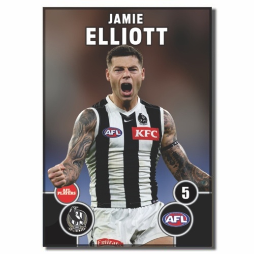 Collingwood Magpies 2026 Player Action Magnet - ELLIOTT