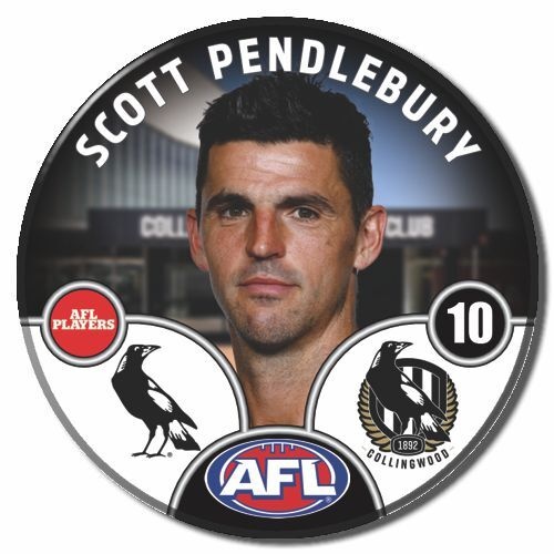Collingwood Magpies 2025 Player Pin Badge - PENDLEBURY