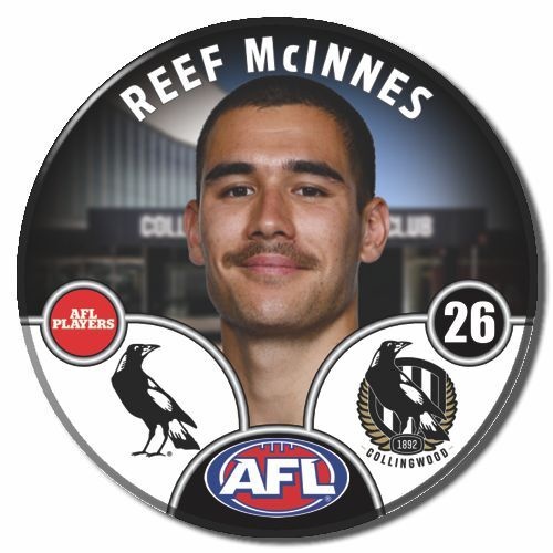 Collingwood Magpies 2025 Player Pin Badge - MCINNES