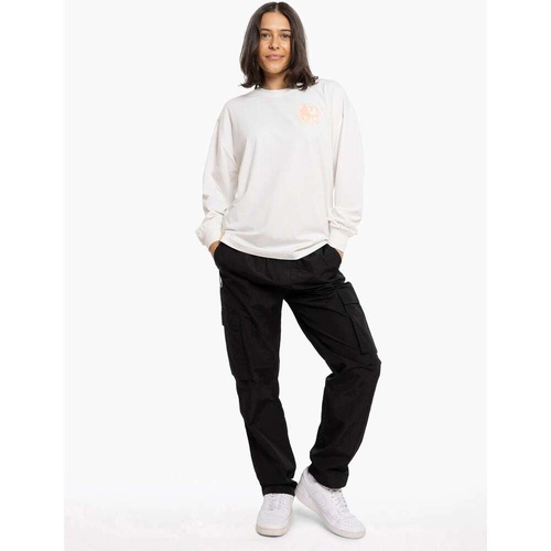 Collingwood Magpies Womens Puff Long Sleeve Tee