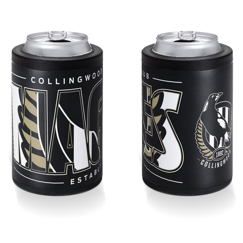 Collingwood Magpies Insulated S/Steel Stubby Holder