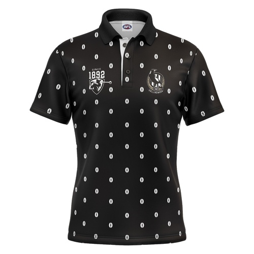 Collingwood Magpies Mulligan Golf Polo