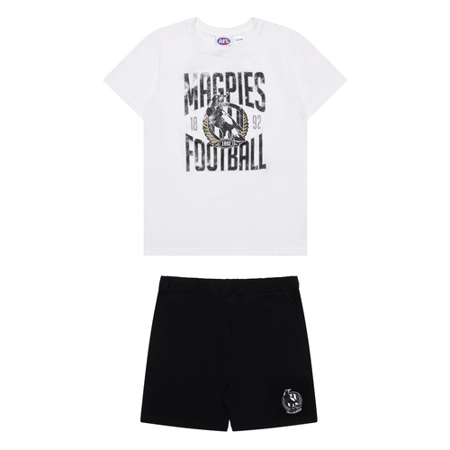 Collingwood Magpies Youths Summer Pyjamas
