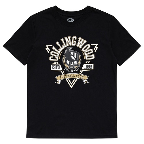 Collingwood Magpies Youths Banner Tee