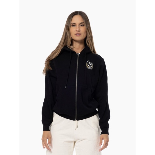 Collingwood Magpies Womens Zip Core Hood