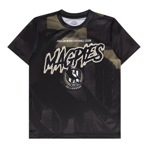 Collingwood Magpies Youths All-Over Tee