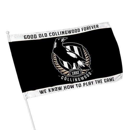 Collingwood Magpies Kids Supporter Flag