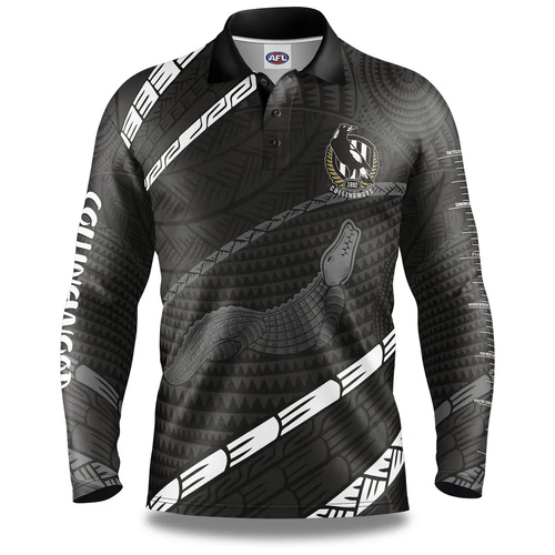 Collingwood Magpies Koedal Fishing Shirt