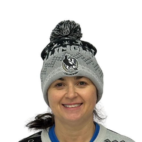Collingwood Magpies Adult Ugly Beanie