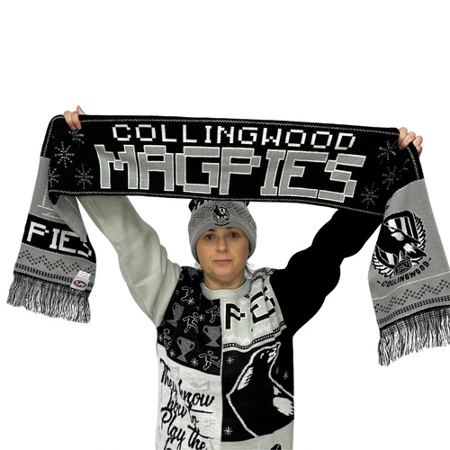 Collingwood Magpies Ugly Scarf