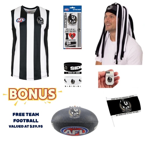 Collingwood Magpies Kids Game Day Bundle